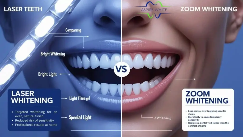 Laser Teeth Whitening vs. Zoom Whitening Banbury