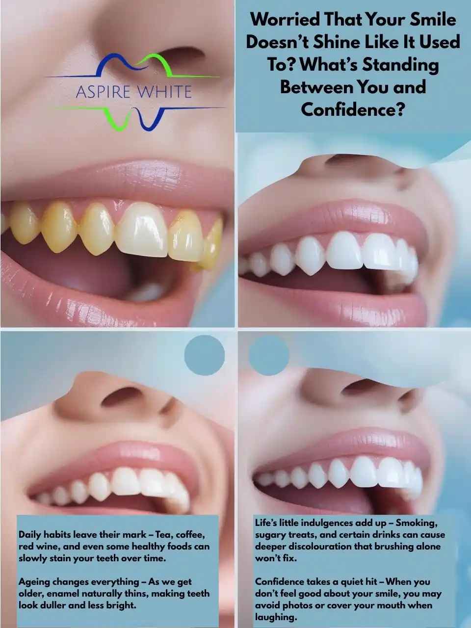 Worried That Your Smile Doesn’t Shine Like It Used To What’s Standing Between You and Confidence Banbury